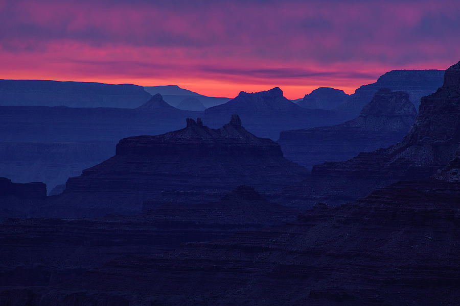 Grand Canyon National Park Photograph - Grand Canyon Ridges by Andrew Soundarajan