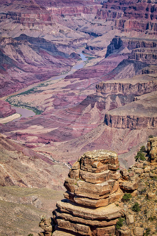 Grand Canyon River view Photograph by Joe Myeress