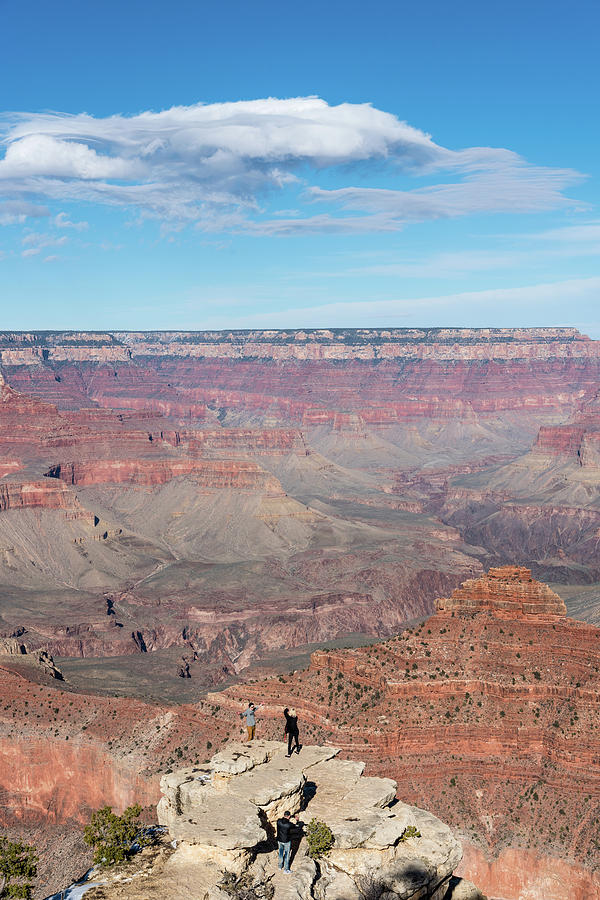 Grand Canyon Selfie Mania Photograph by Robert VanDerWal - Pixels