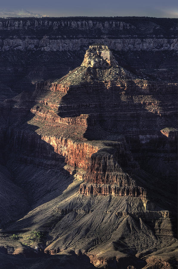 Grand Canyon Shadows Photograph by Don Wolf