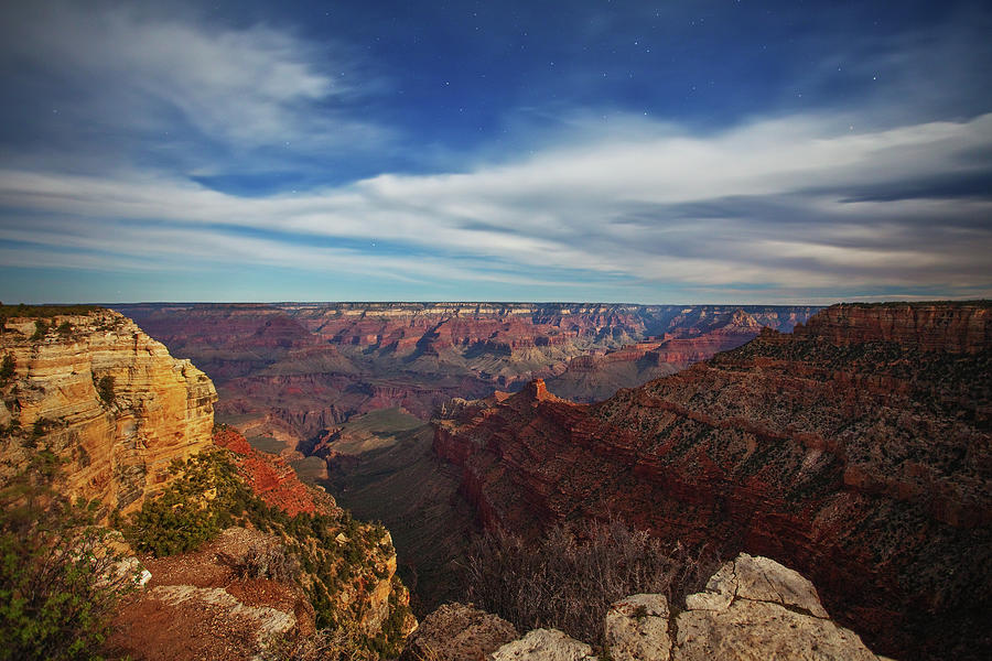 Grand Canyon Stars Photograph by Darren White