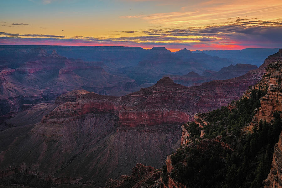 Grand Canyon Sunrise Photograph by John Hight