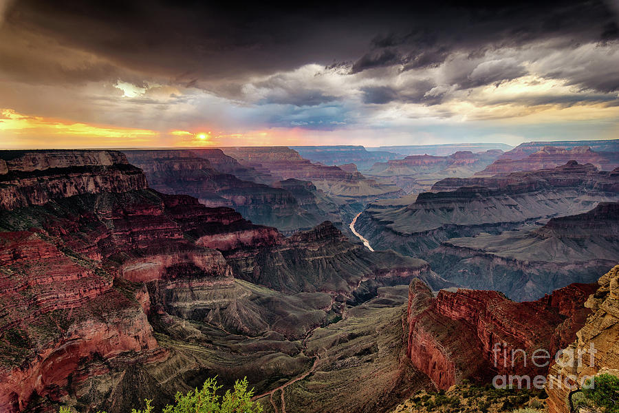 Grand Canyon Sunset Photograph by Alissa Beth Photography