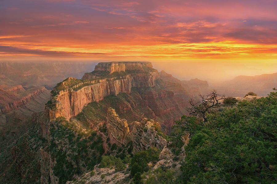 Grand Canyon Sunset Photograph by Frank Delargy - Fine Art America