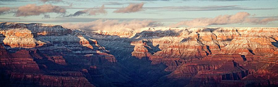 Grand Canyon Sunset Panorama 3 Photograph by Teresa Wilson