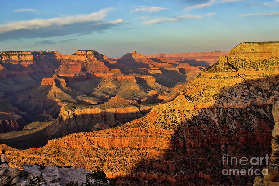 Grand Canyon Sunset Photograph by Steven Parker