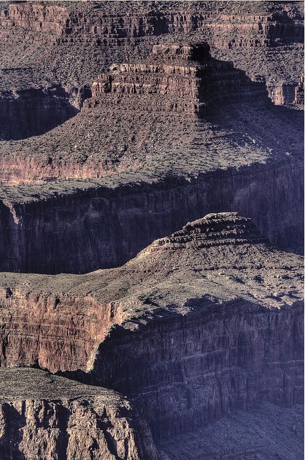 Grand Canyon Texture Photograph by Don Wolf
