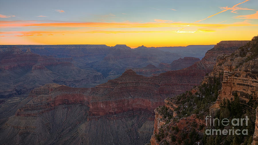 Grand Canyon Twilght Photograph