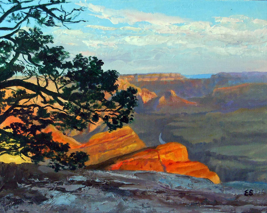 Grand Canyon V Painting by Edward Skallberg - Fine Art America