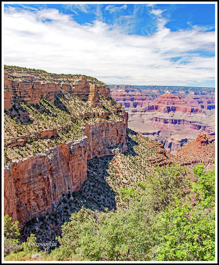 Grand Canyon, View from South Rim Photograph by A Macarthur Gurmankin