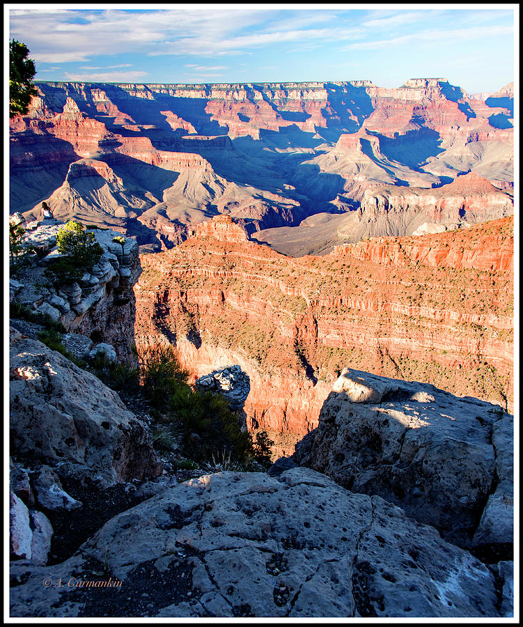 Grand Canyon, View from South Rim, Arizona Photograph by A Macarthur Gurmankin