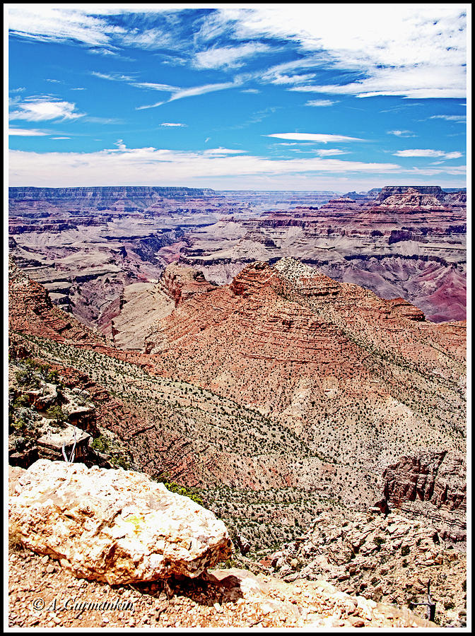 Grand Canyon View from the South Rim, Arizona Photograph by A Macarthur Gurmankin
