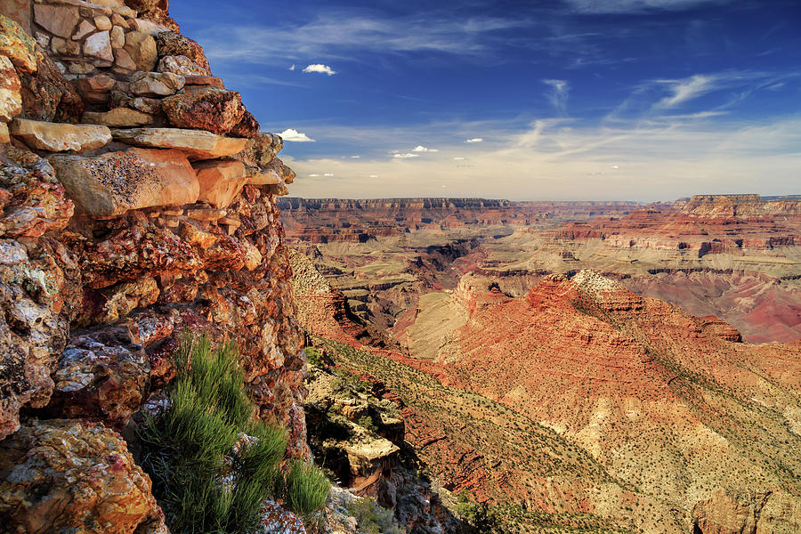 Grand Canyon Wall Photograph by James Eddy