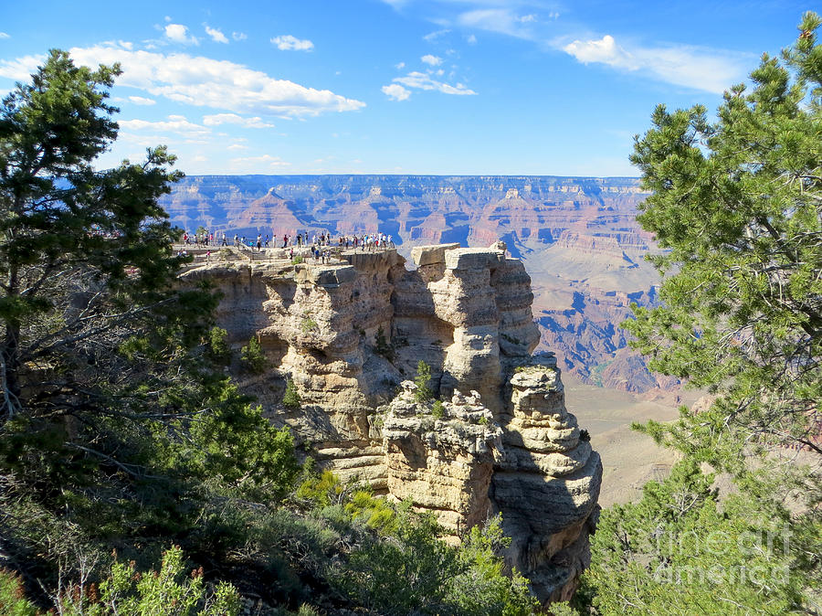 Grand Canyons Mather Point Photograph by Rachel Morrison