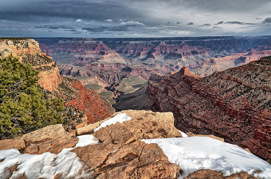 Grand Canyon Overlook Photograph by Robert VanDerWal