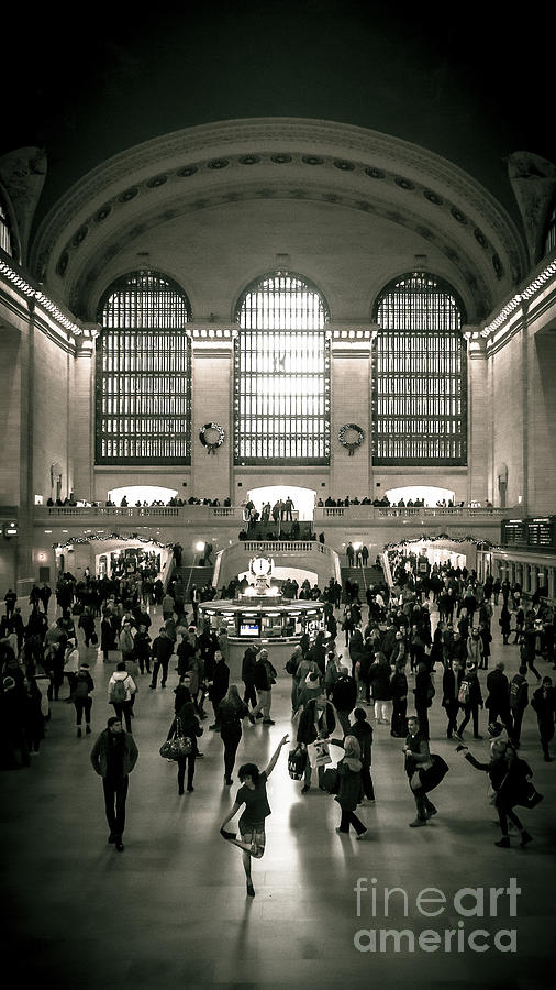 Grand Central Dance Photograph by Perry Webster