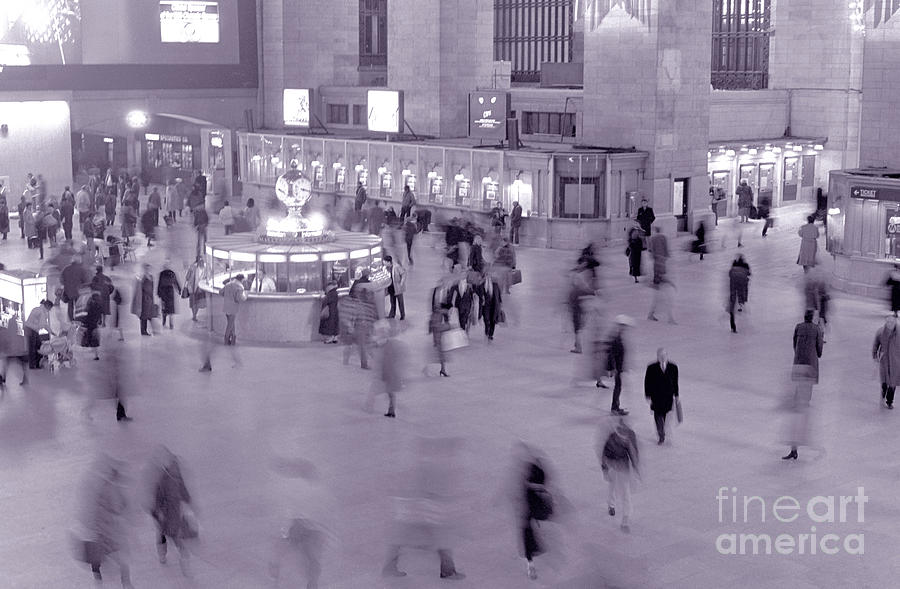 Grand Central in Motion Photograph by Tom Wurl