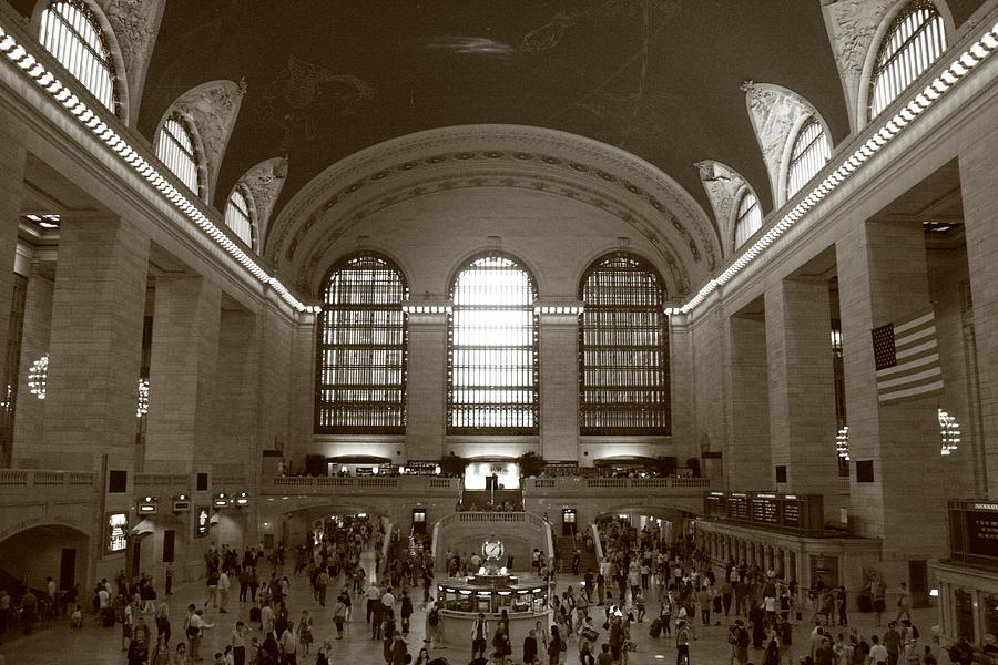 Grand Central Station East Photograph by Christopher J Kirby