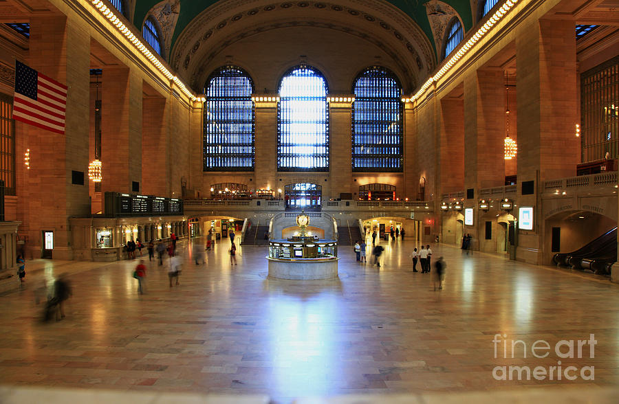 Grand Central Station New York City Photograph by Wayne Moran