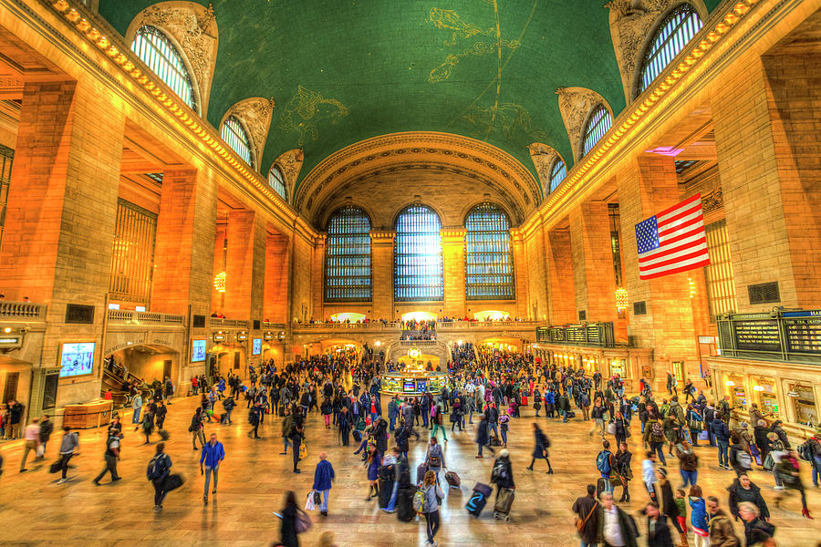 Grand Central Station New York Photograph by David Pyatt