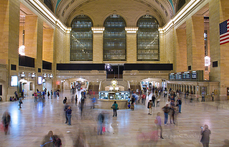 Grand Central Station Photograph by Susan Bandy