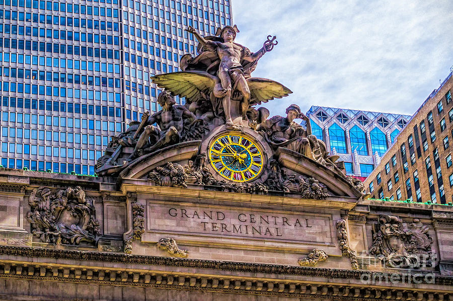 Grand Central Terminal Exterior Photograph by Nick Zelinsky Jr