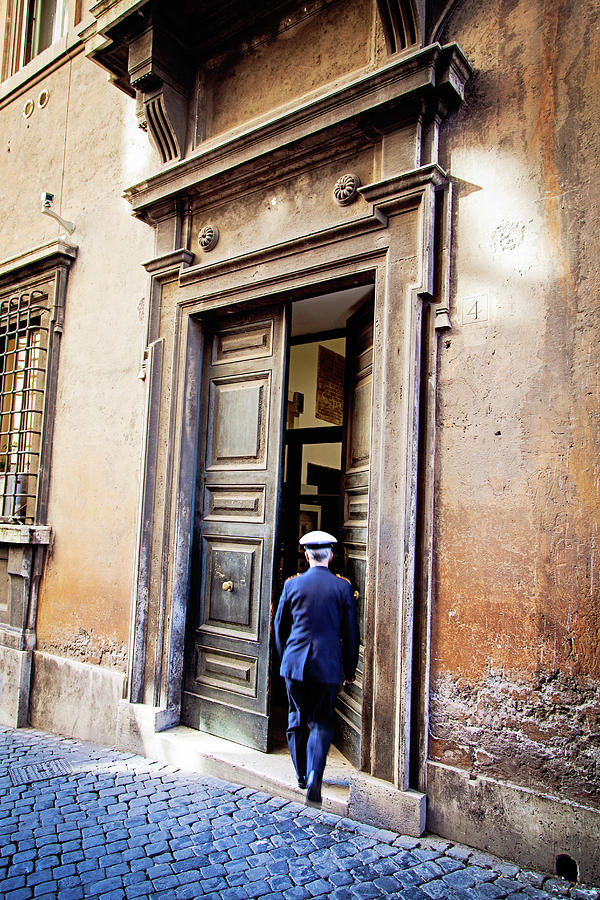 Grand Entrance - Rome, Italy Photograph by Melanie Alexandra Price