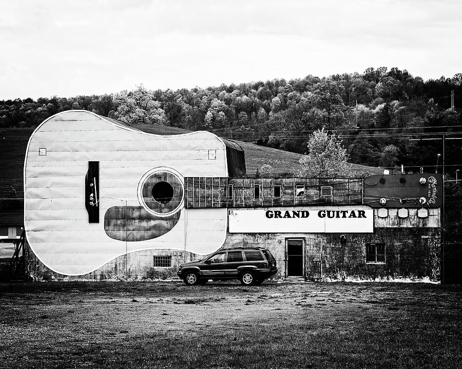 Grand Guitar Photograph by Alan Raasch