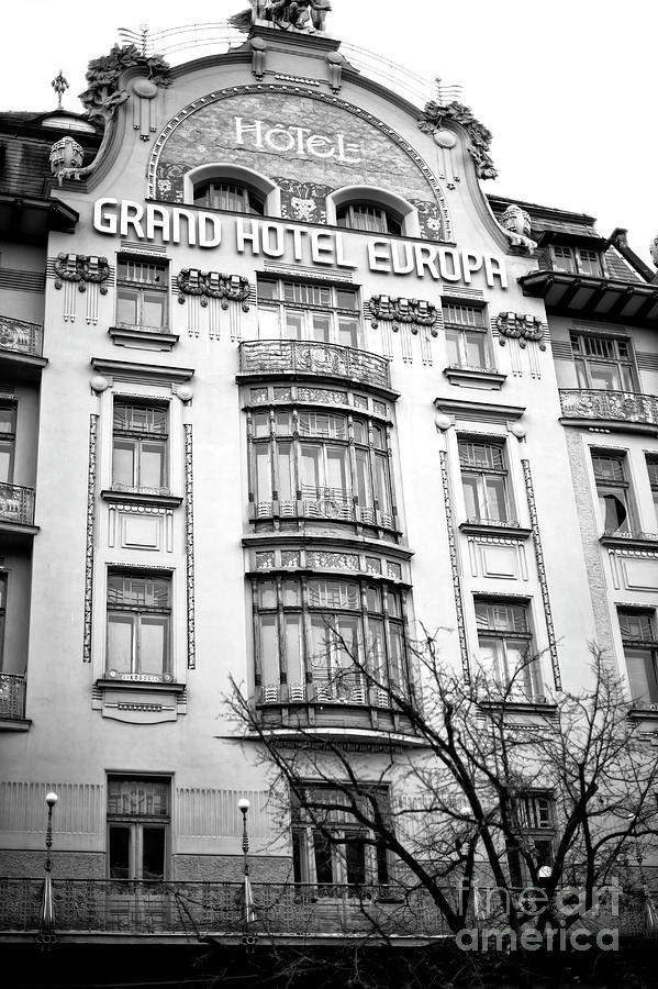 Grand Hotel Europa Design in Prague Photograph by John Rizzuto