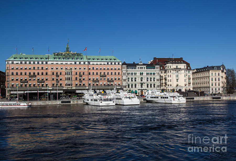 Grand Hotel Stockholm Photograph by Suzanne Luft