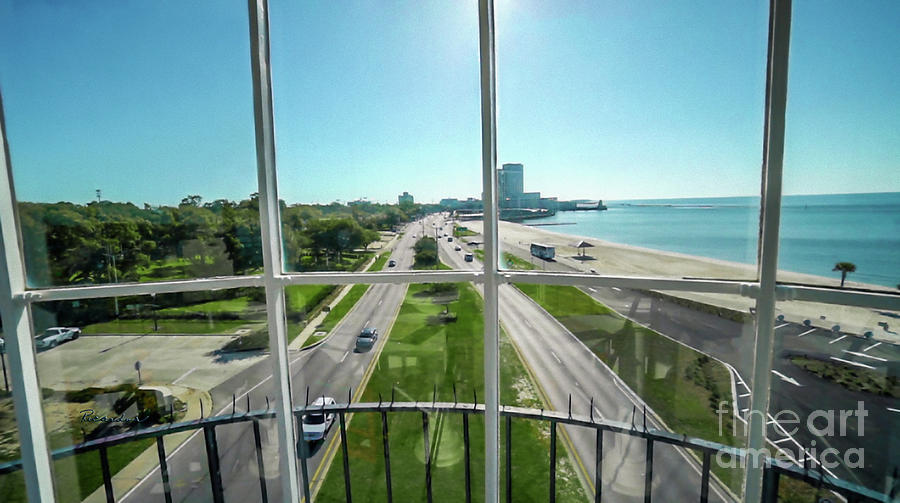 Grand Lighthouse View Biloxi MS 1T Photograph by Ricardos Creations