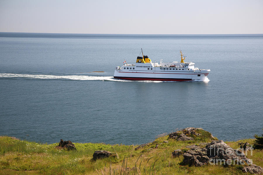 Grand Manan Ferry Photograph by Ted Kinsman