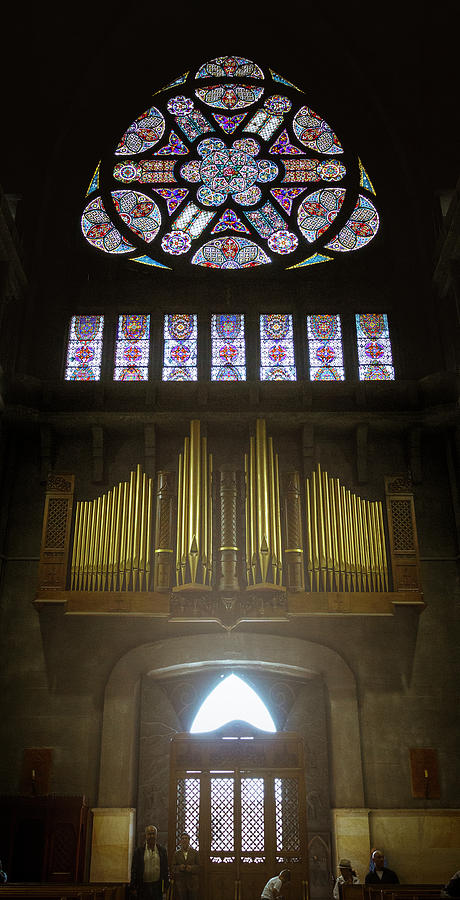 Grand Organ at Our Lady of the Rosary Cathedral Manizales Colomb Photograph by Adam Rainoff