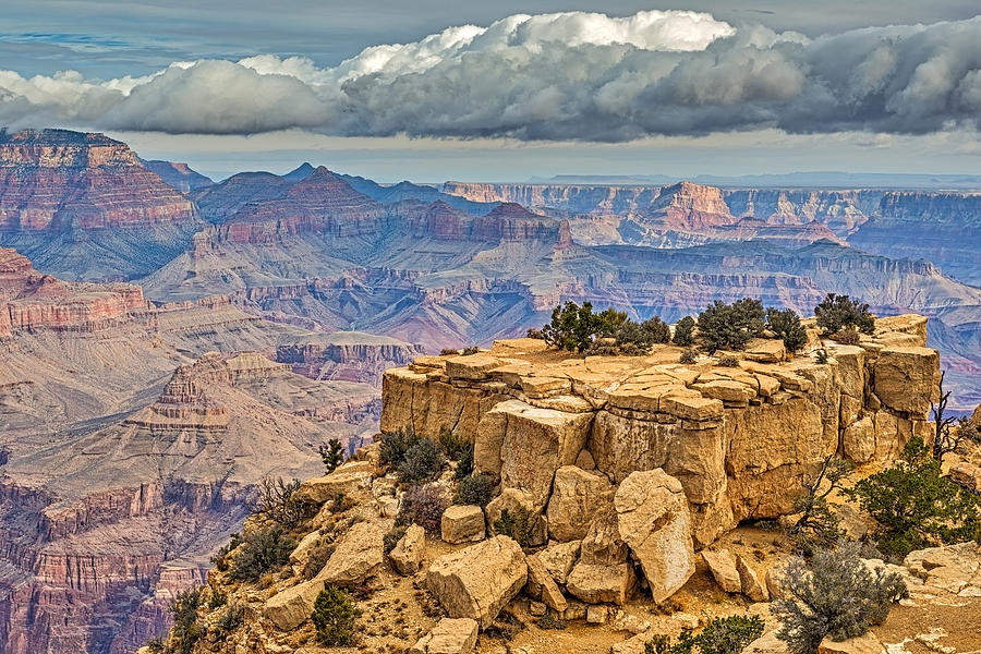 Grand Pedestal - Grand Canyon National Park Photograph Photograph by Duane Miller