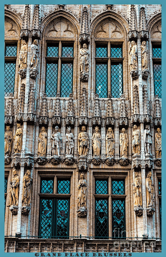 Grand Place Brussels Ornaments 2 Photograph by Afli Sam - Fine Art America