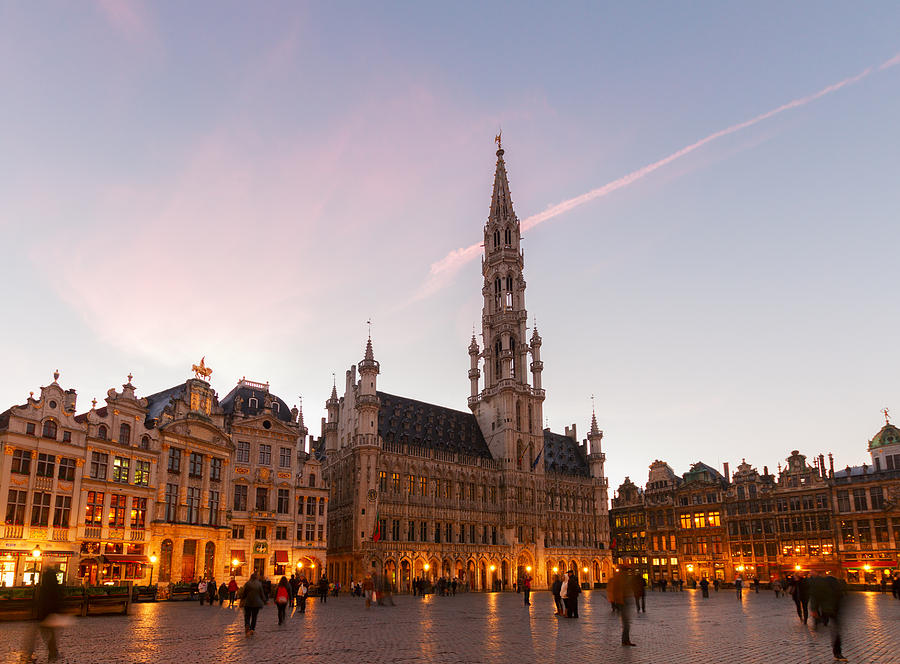 Grand Place Square in Brusseles Photograph by Anastasy Yarmolovich