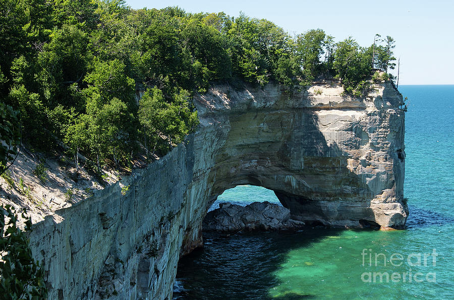 Grand Portal Point at Pictured Rocks National Lakeshore, Munising ...