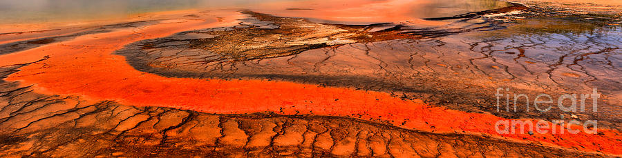 Grand Prismatic Patterns Photograph by Adam Jewell