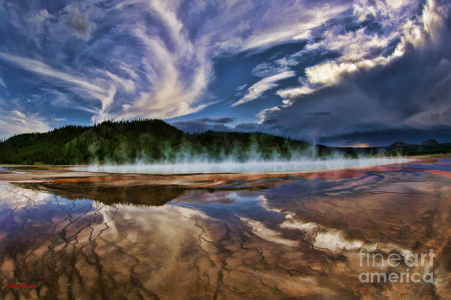 Grand Prismatic Spring Photograph by Blake Richards