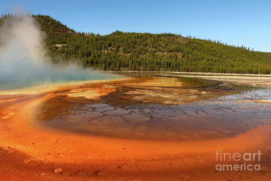 Grand Prismatic Spring  Photograph by Christiane Schulze Art And Photography