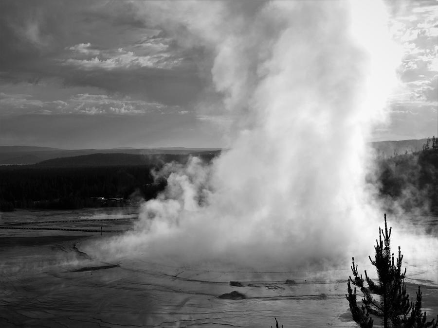 Grand Prismatic Spring Photograph by Nicole Belvill