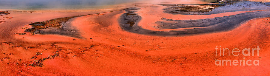 Abstract Photograph - Grand Prismatic Swirls by Adam Jewell