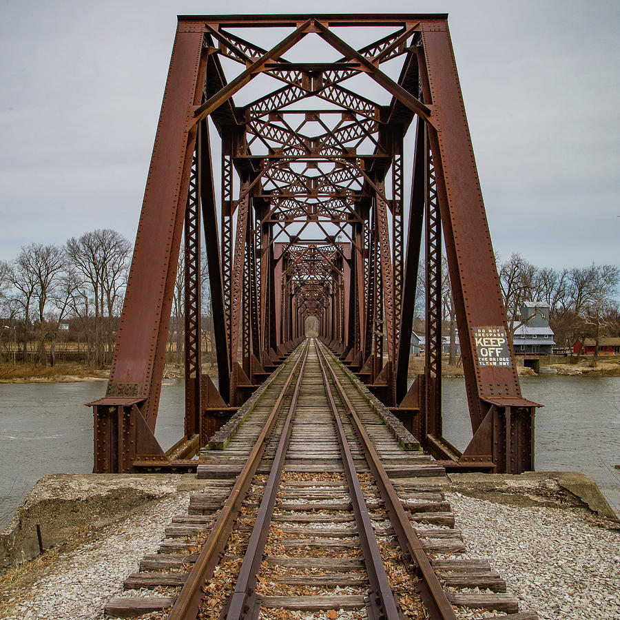 Grand Rapids Trestle Photograph by Kevin Craft