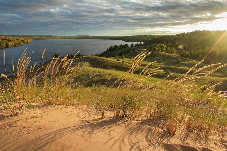 Fall Photograph - Grand Sable Dunes by Lee and Michael Beek