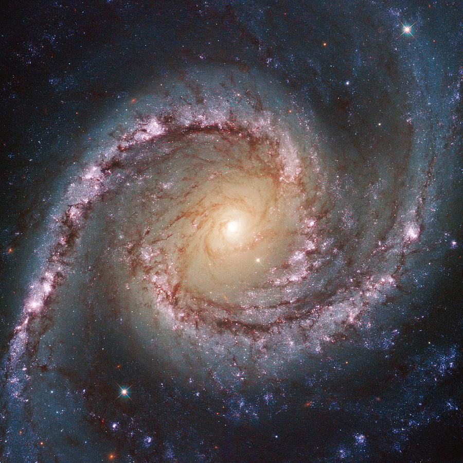 Grand Swirls from NASAs Hubble Photograph by Eric Glaser