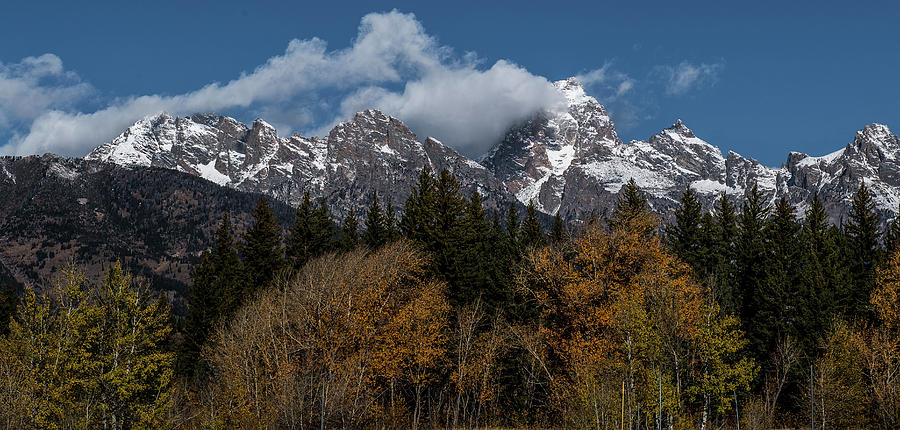 Grand Teton Mountain Range Photograph by Paul Freidlund