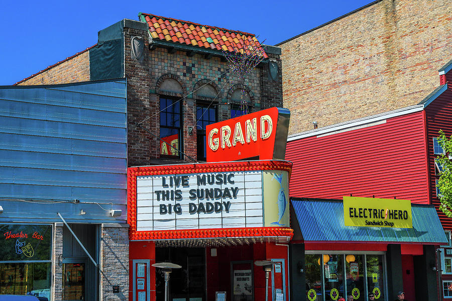 Grand Theater Grand Haven Michigan Photograph by Dan Sproul
