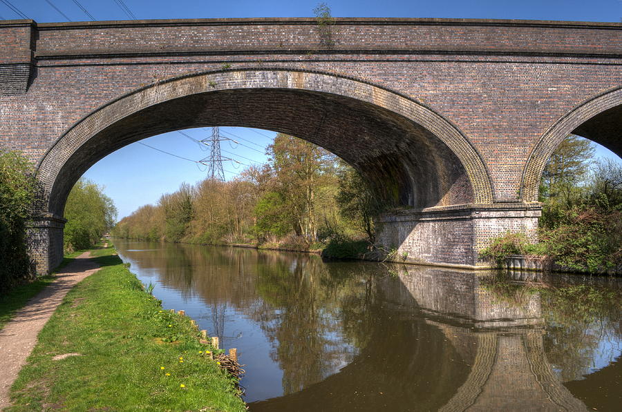 Grand Union Canal Bridge 181 Photograph by Chris Day