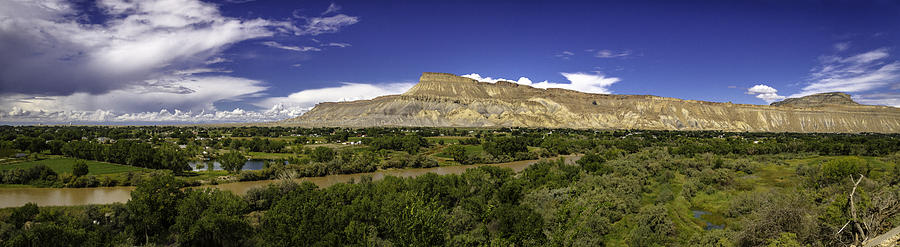 Grand Valley Panorama Photograph by Teri Virbickis