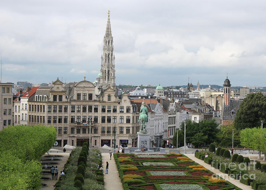 Grand View of Brussels Photograph by Carol Groenen
